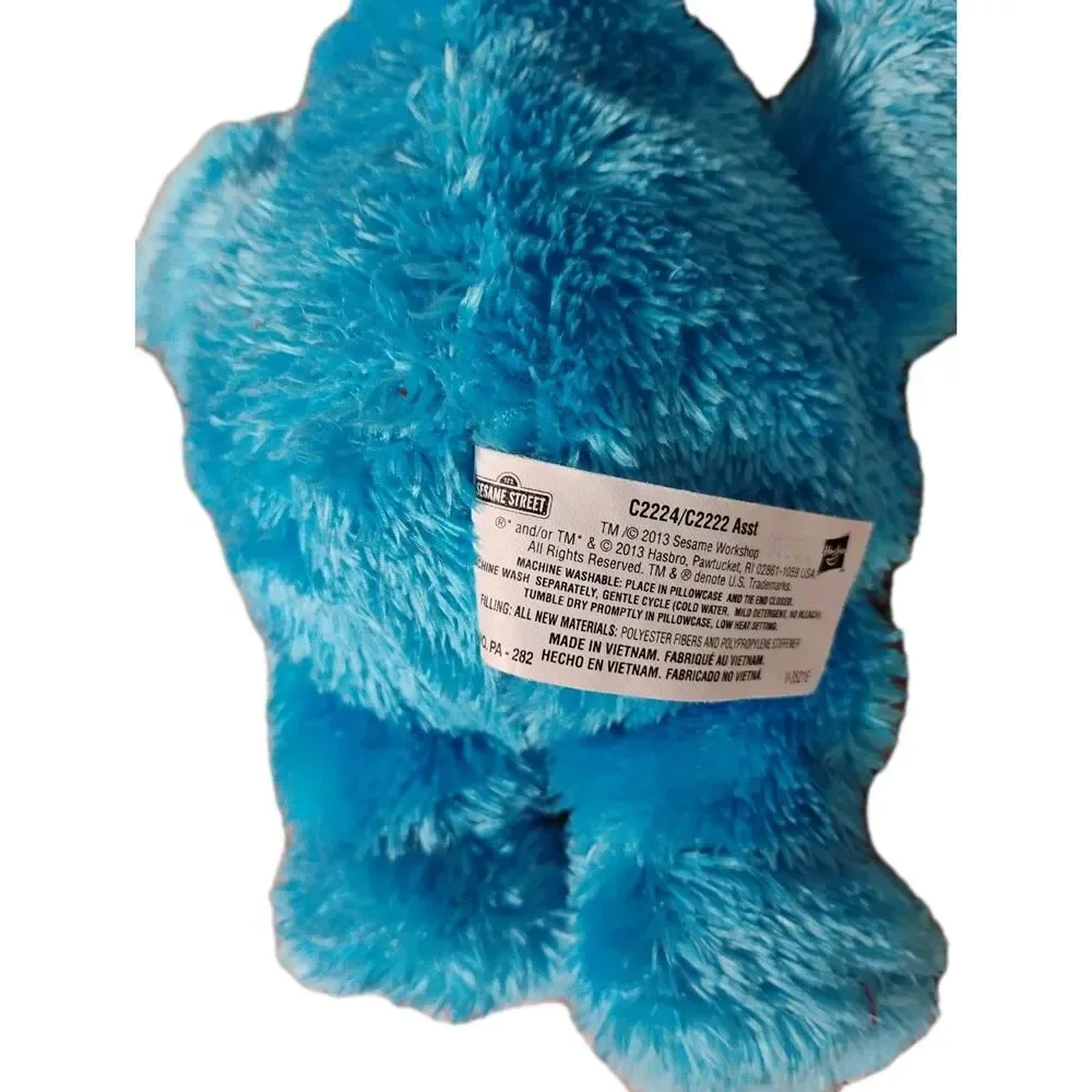 Sesame Street Cookie Monster Plush 2013 Hasbro C2224/C2222